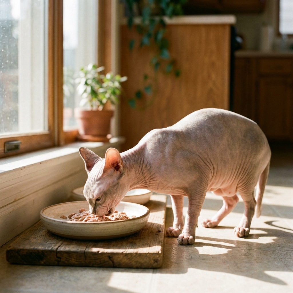 Feeding Guide for Sphynx Cats