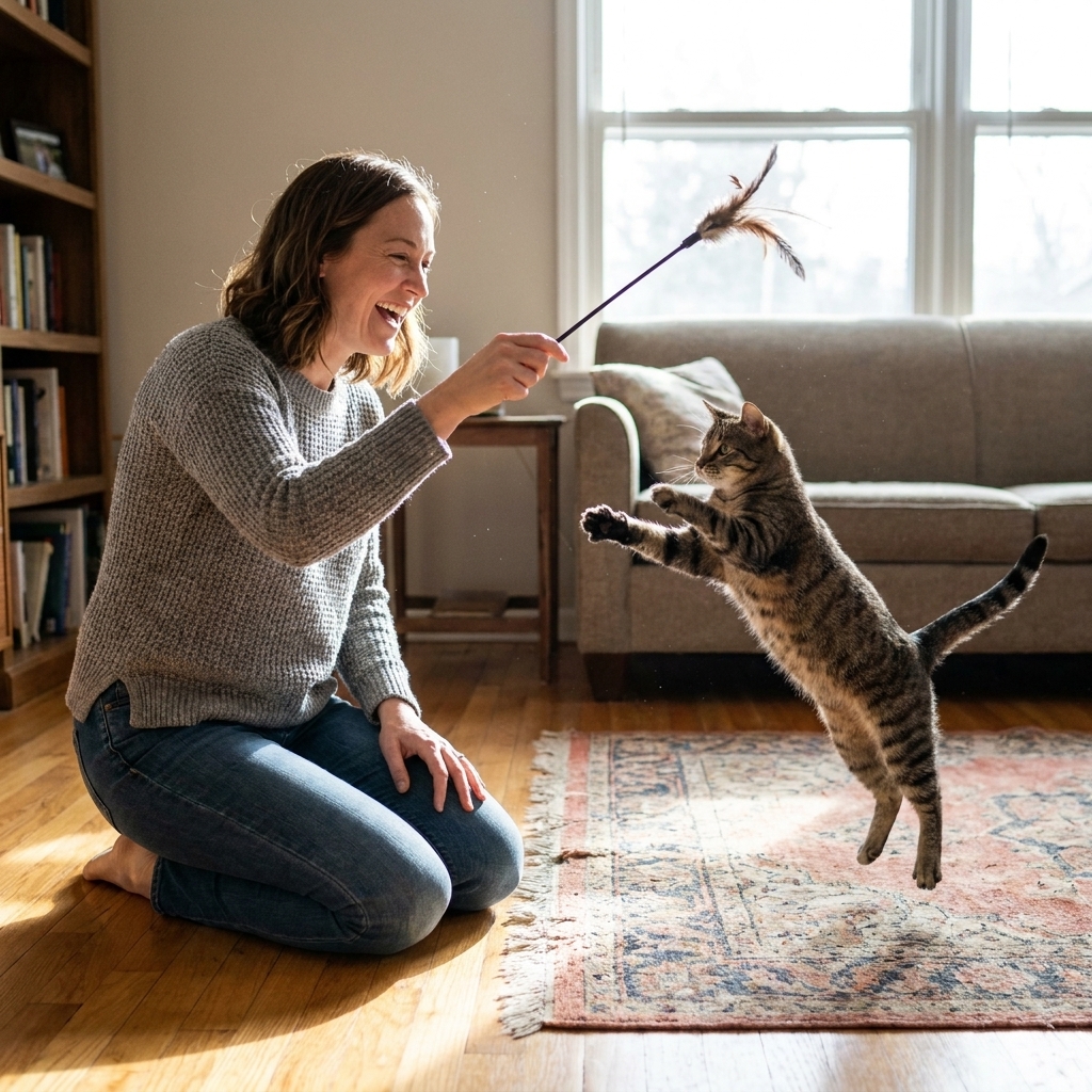 Interactive Toys vs. Puzzle Feeders for Indoor Cats