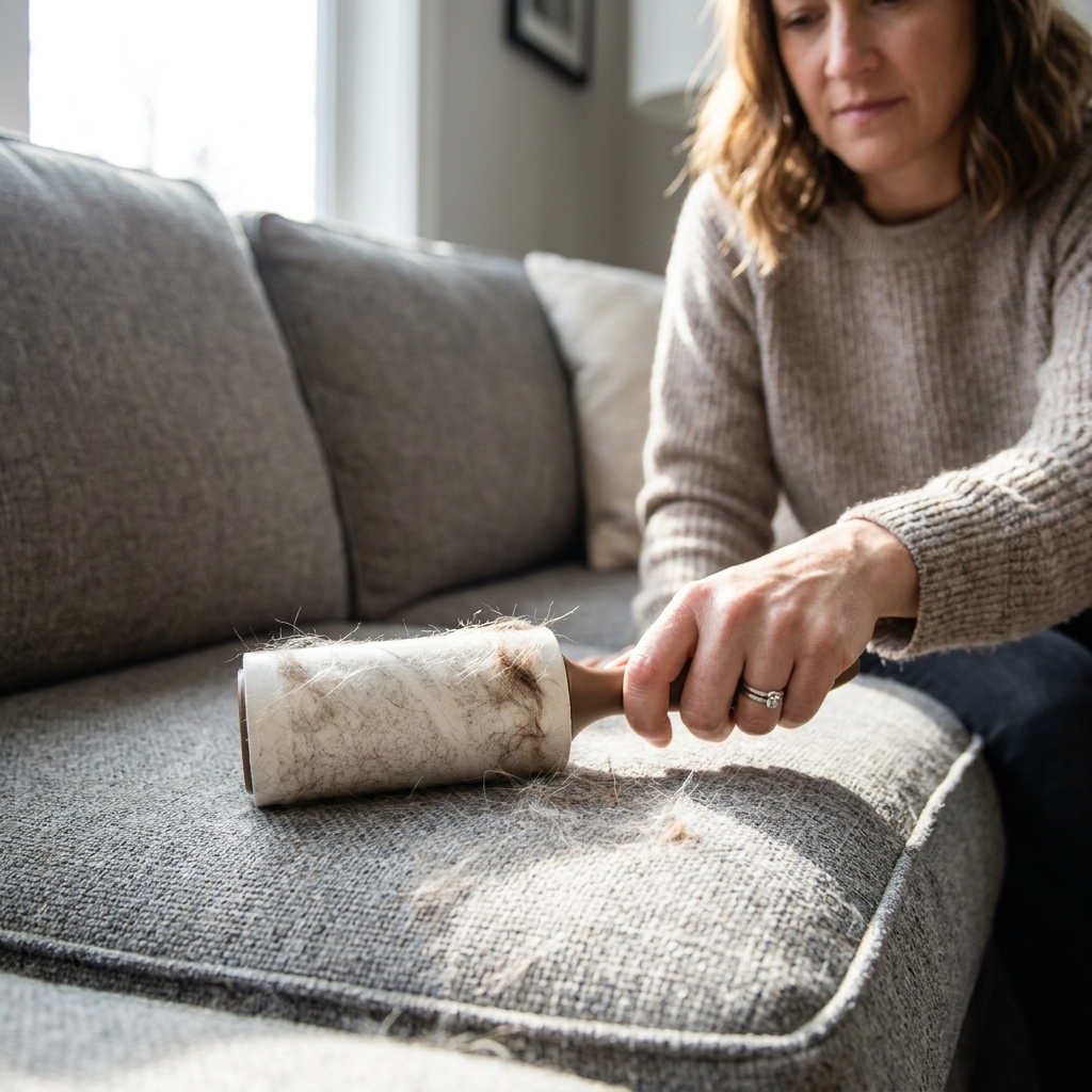 5 Effective Ways to Remove Cat Hair from Furniture and Clothing