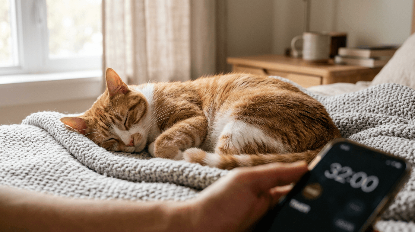 How to Count a Sleeping Cat’s Breathing Rate
