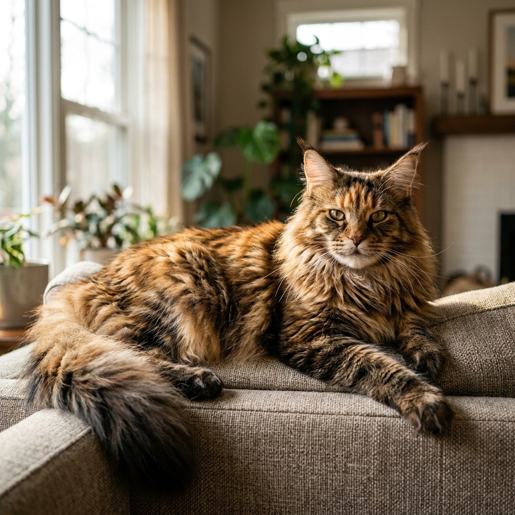 Maine Coon Care Guide: Diet, Grooming, and Health