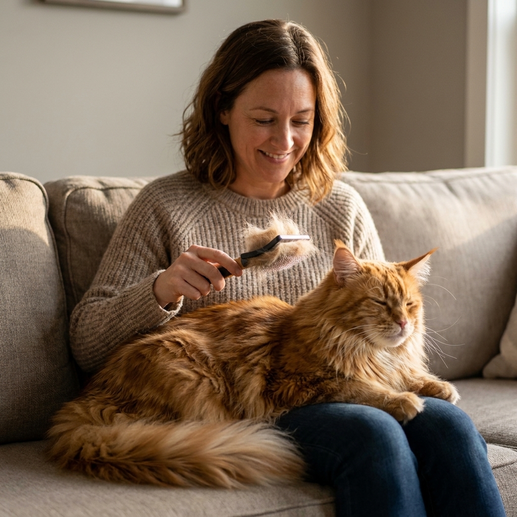 Hairballs in Long-Haired Cats: Prevention and Safe Remedies