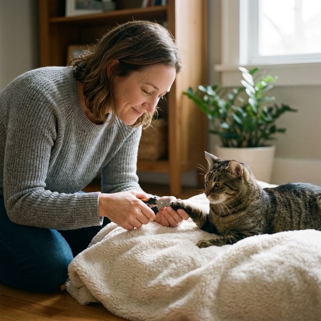 Trim Your Cat’s Nails Without the Stress